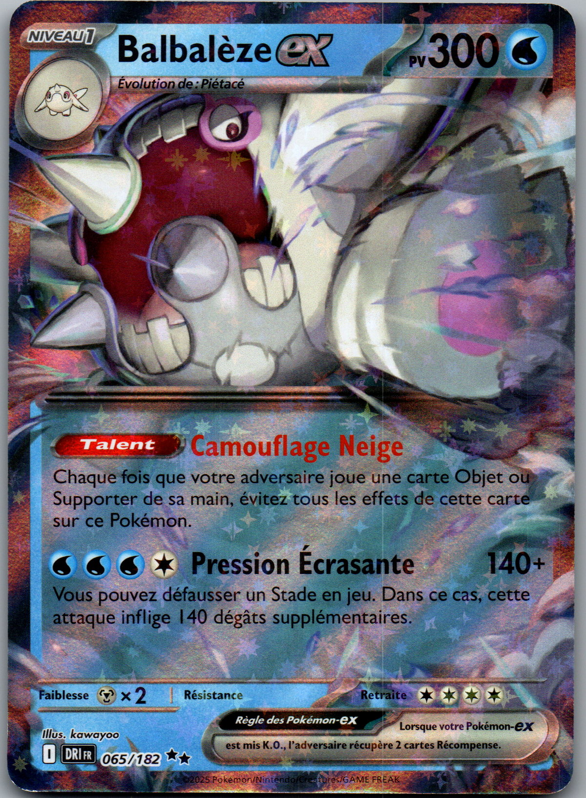 Balbalèze ex (065/182) Double Rare (Near Mint)
