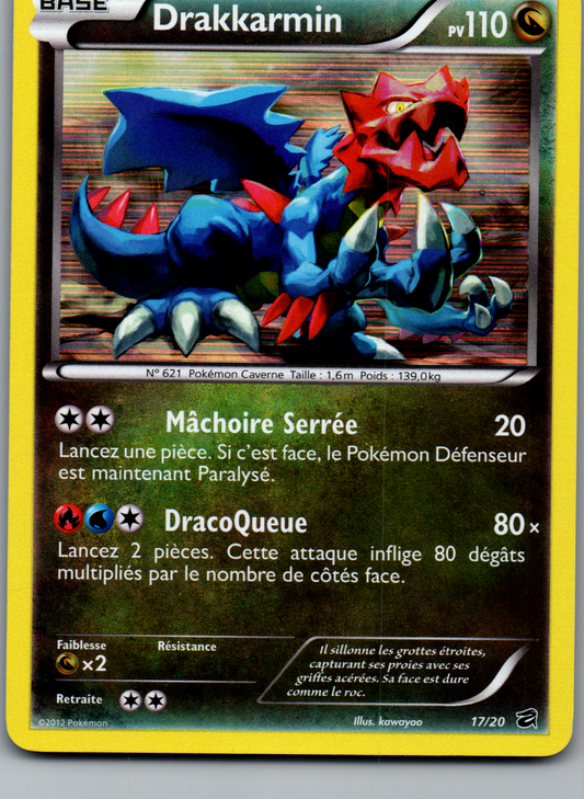 Drakkarmin (17/20) Holo Rare (Near Mint)