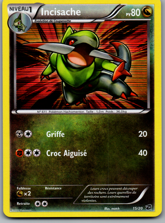 Incisache (15/20) Holo Rare (Near Mint)