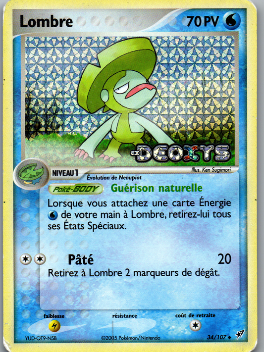 Lombre (34/107) Peu Commune Reverse Holo (Light Played)