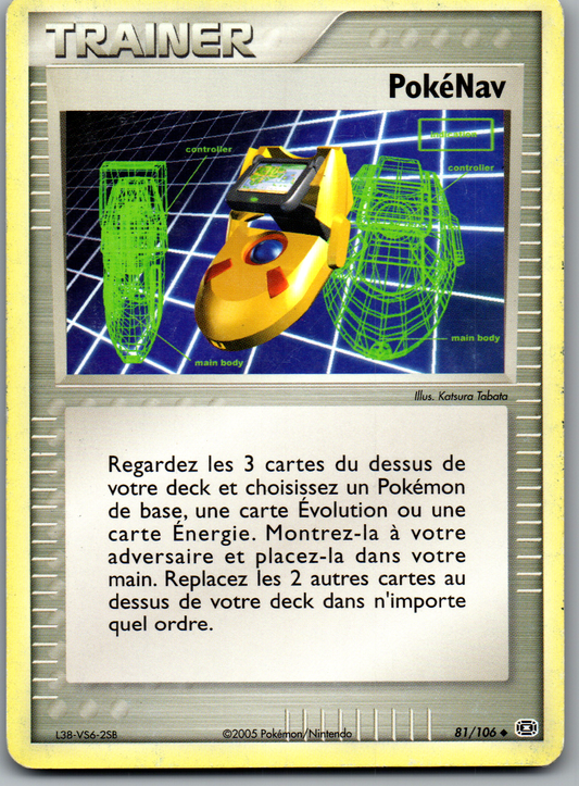 PokéNav (81/106) Peu Commune (Played)