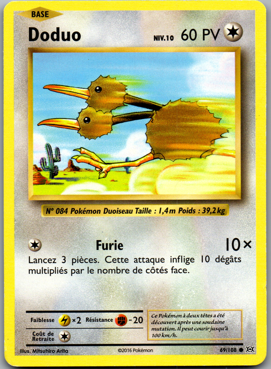 Doduo (69/108) Commune (Light Played)