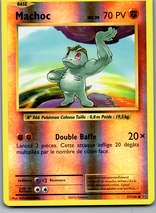 Machoc (57/108) Commune Reverse Holo (Light Played)