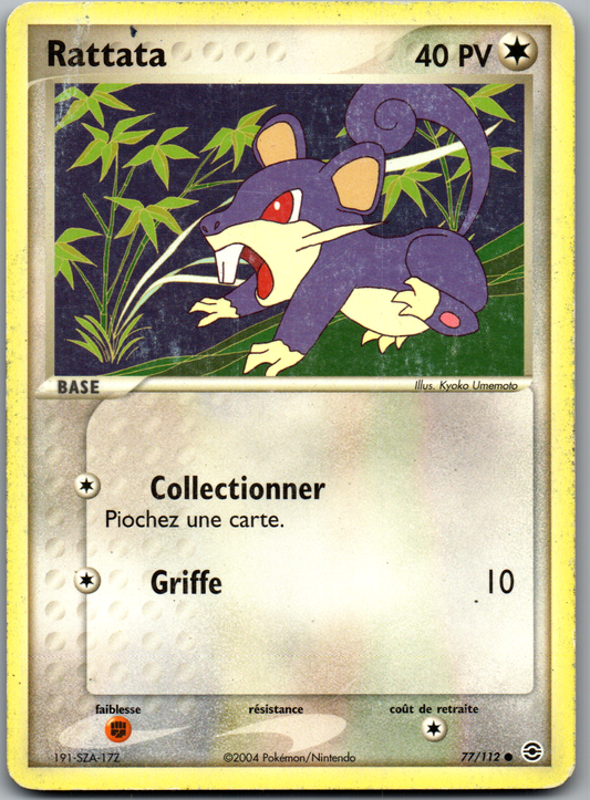 Rattata (77/112) Commune (Played)