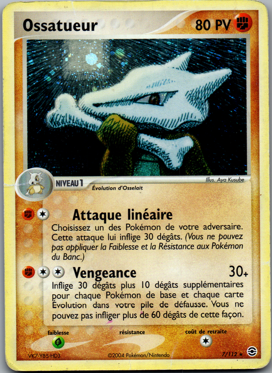 Ossatueur (7/112) Rare Holo (Light Played)