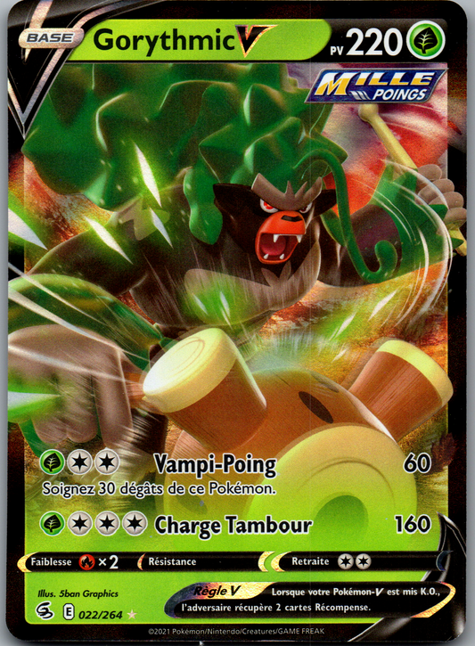Gorythmic V (022/264) Ultra Rare Holo V (Near Mint)