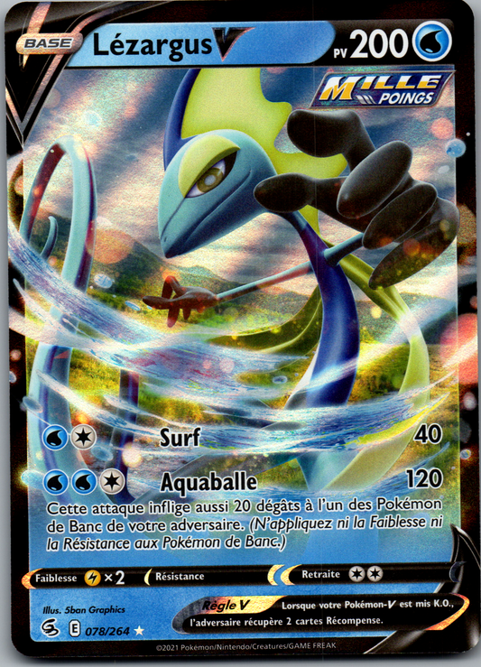 Lézargus V (078/264) Ultra Rare Holo V (Near Mint)