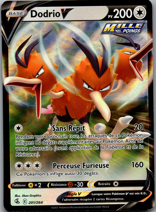 Dodrio V (201/264) Ultra Rare Holo V (Near Mint)