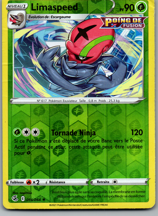 Limaspeed (014/264) Rare Reverse Holo (Played)
