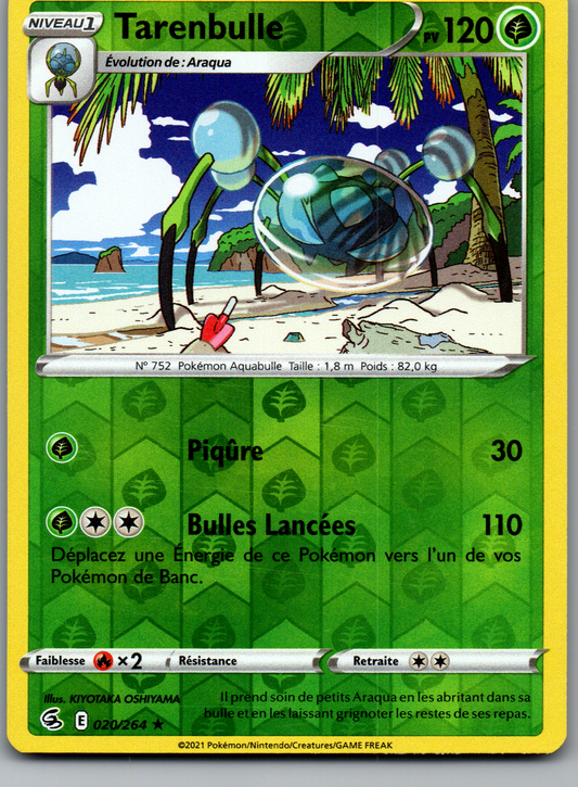 Tarenbulle (020/264) Rare Reverse Holo (Near Mint)