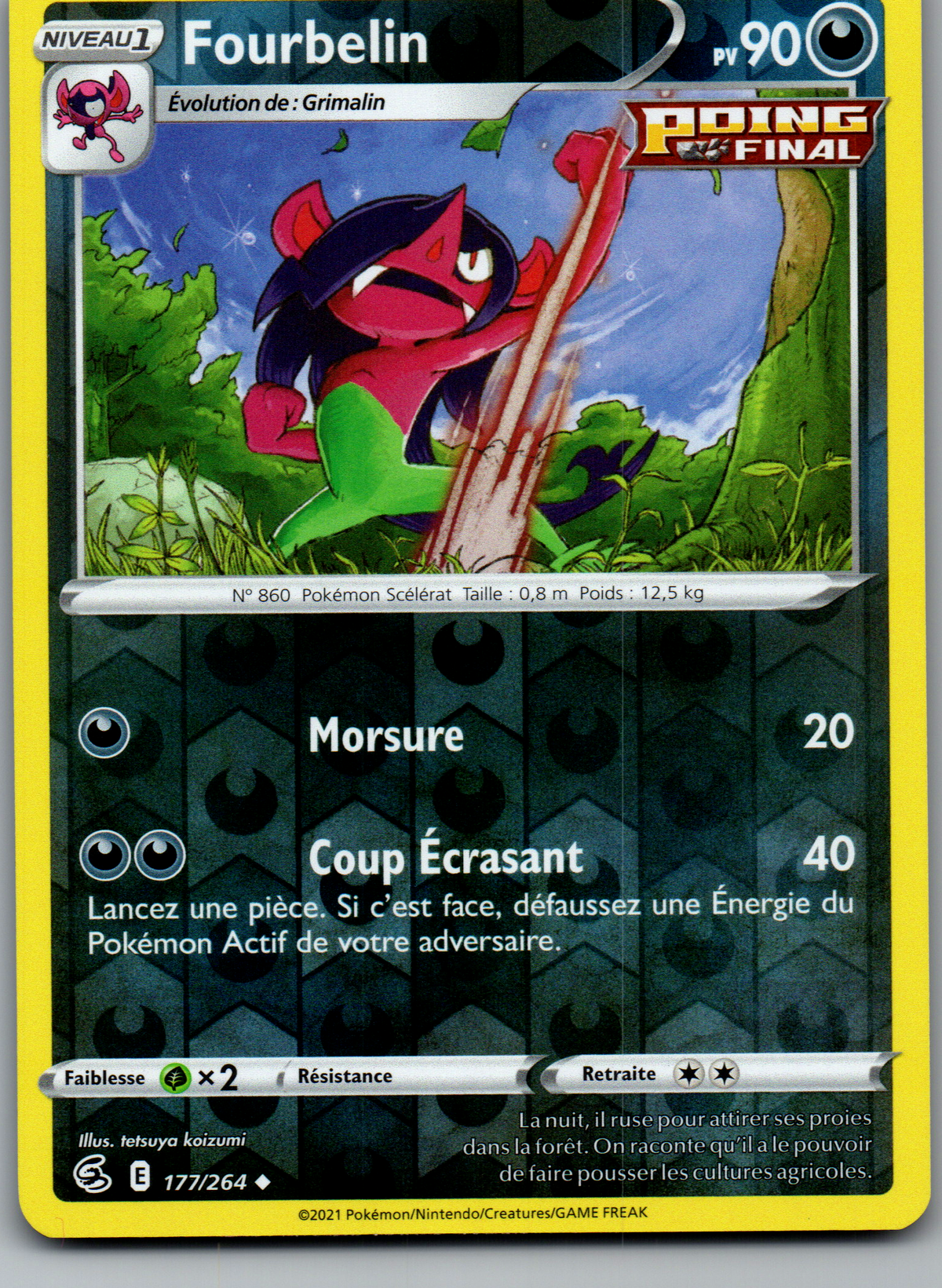 Fourbelin (177/264) Peu Commune Reverse Holo (Near Mint)
