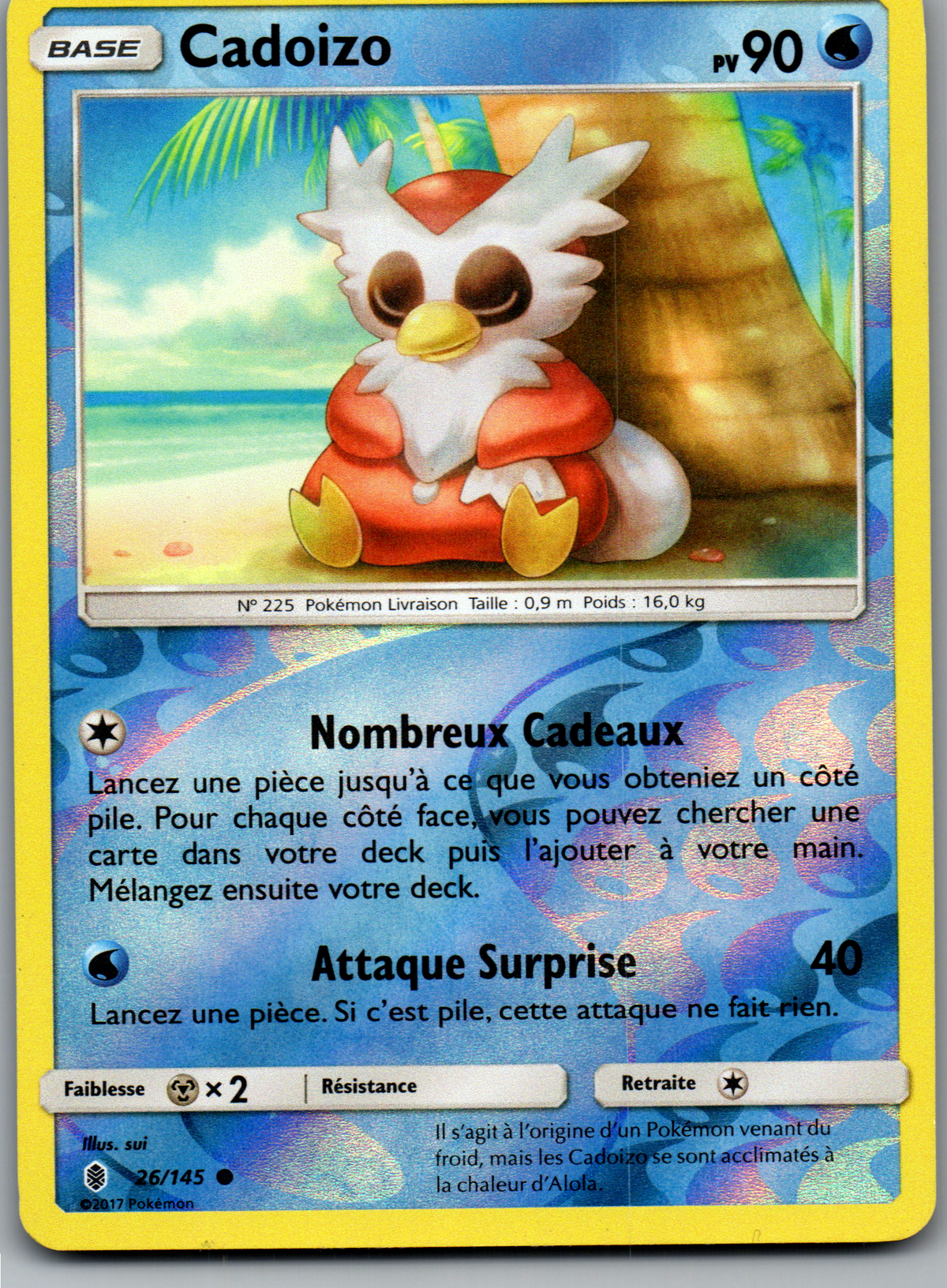 Cadoizo (26/145) Commune Reverse Holo (Good)