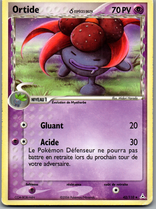 Ortide Espèces Delta (42/110) Peu Commune (Good)