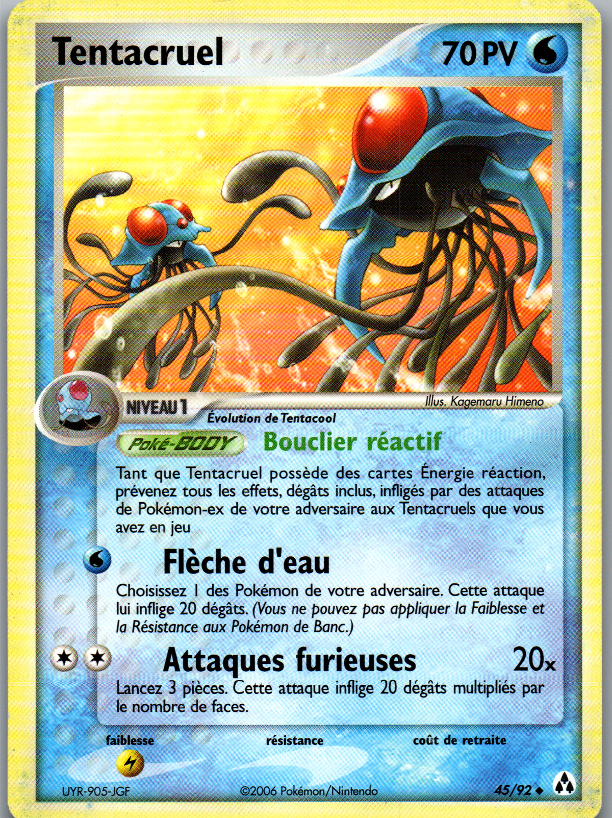 Tentacruel (45/92) Peu Commune (Good)