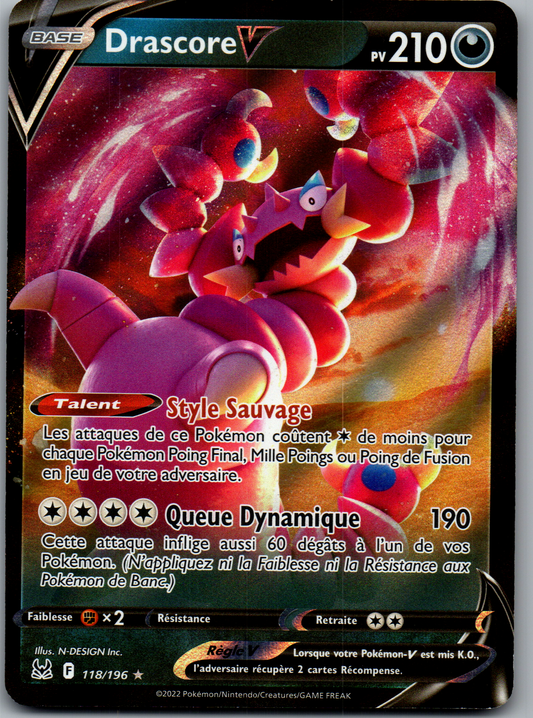 Drascore V (118/196) Ultra Rare (Near Mint)