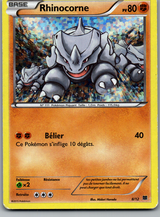 Rhinocorne (8/12) Promo Holo McDonald’s (Light Played)