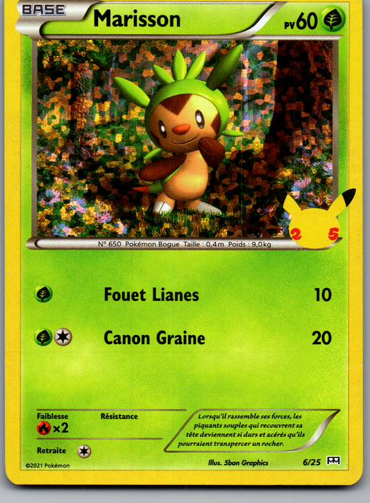 Marisson (6/25) Promo Holo McDonald’s 25e Anniversaire (Excellent)