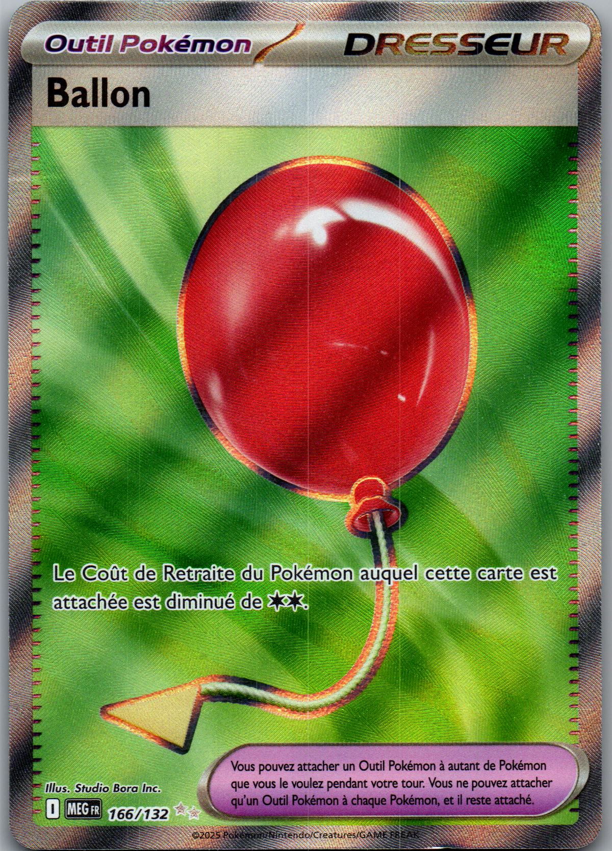 Ballon (166/132) Illustration Rare Holo Méga-Évolution (Near Mint)