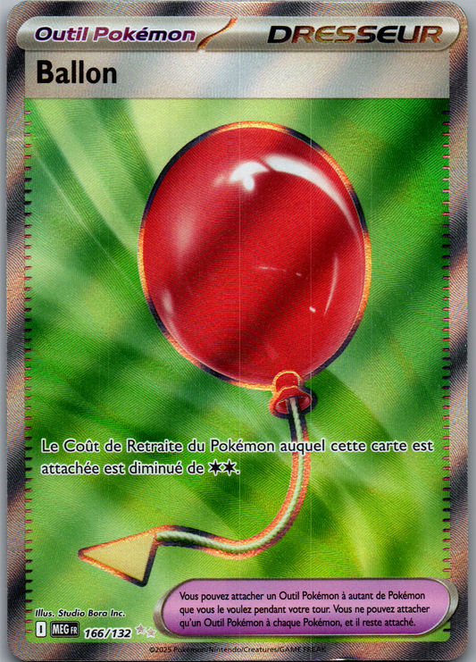 Ballon (166/132) Illustration Rare Holo Méga-Évolution (Near Mint)