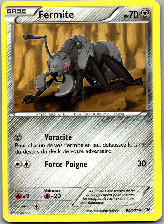 Fermite (Durant) (83/101) Non-Holo Peu Commune (Near Mint)