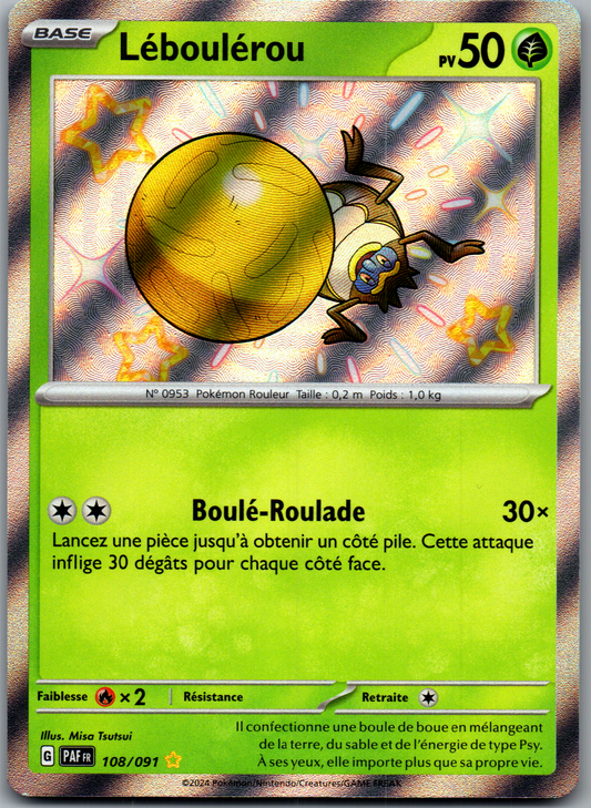 Leboulérou (108/091) Shiny Rare Holo (Near Mint)