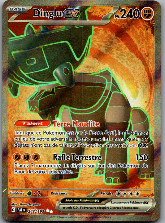 Dinglu ex (243/193) Ultra Rare Full Art (Near Mint)