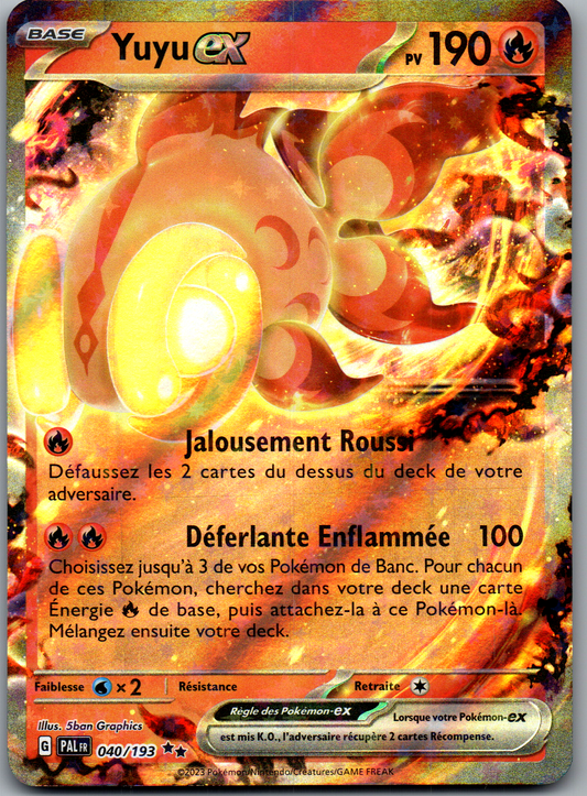 Yuyu ex (040/193) Double Rare Holo ex (Near Mint)
