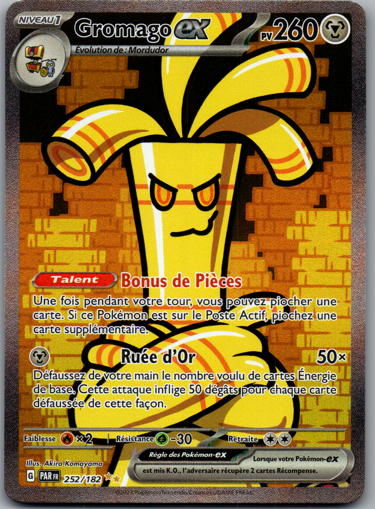 Gnomago ex (252/182) Ultra Rare Full Art (Near Mint)
