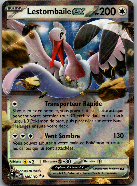 Lestombaile ex (156/182) Double Rare Holo ex (Near Mint)