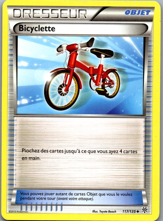 Bicyclette (117/135) Peu Commune Standard Tempête Plasma (Near Mint)