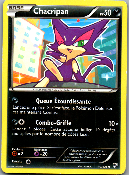 Chacripan (082/135) Commune Standard Tempête Plasma (Excellent)