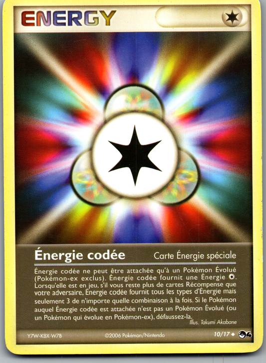 Énergie codée (010/17) Peu Commune Standard POP Series 4 (Excellent)