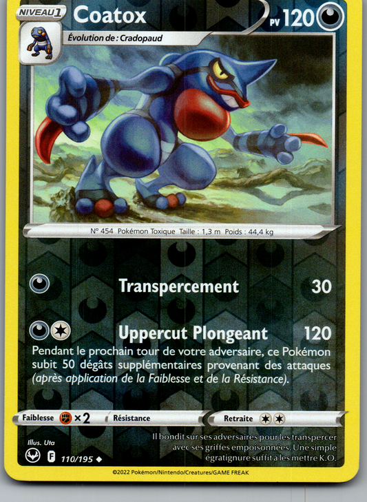 Coatox (110/195) Peu Commune Reverse Tempête Argentée (Near Mint)