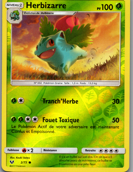 Herbizarre (2/73) Reverse Légendes Brillantes (Near Mint)