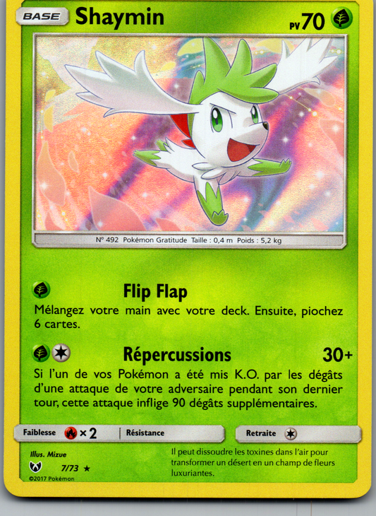 Shaymin (7/73) Rare Holo Légendes Brillantes (Near Mint)