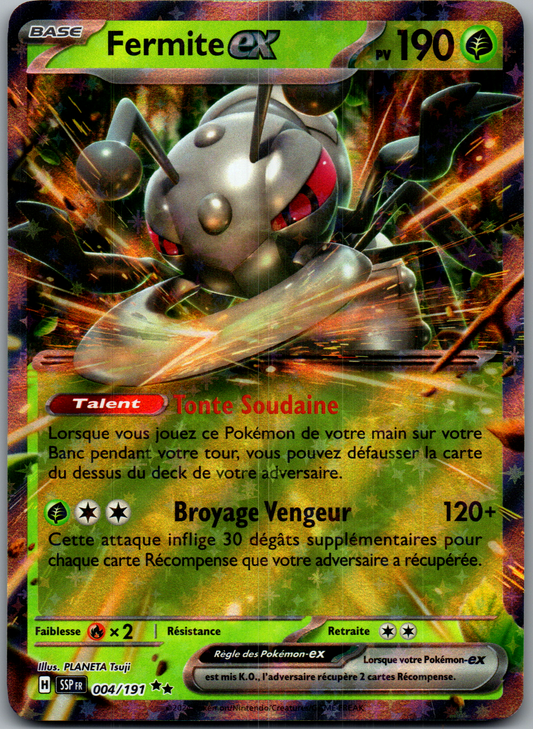 Fermite ex (004/191) Double Rare Étincelles Déferlantes (Near Mint)