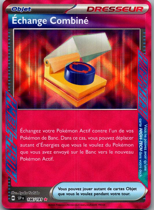 Échange Combiné (186/191) HIGH-TECH Étincelles Déferlantes (Near Mint)
