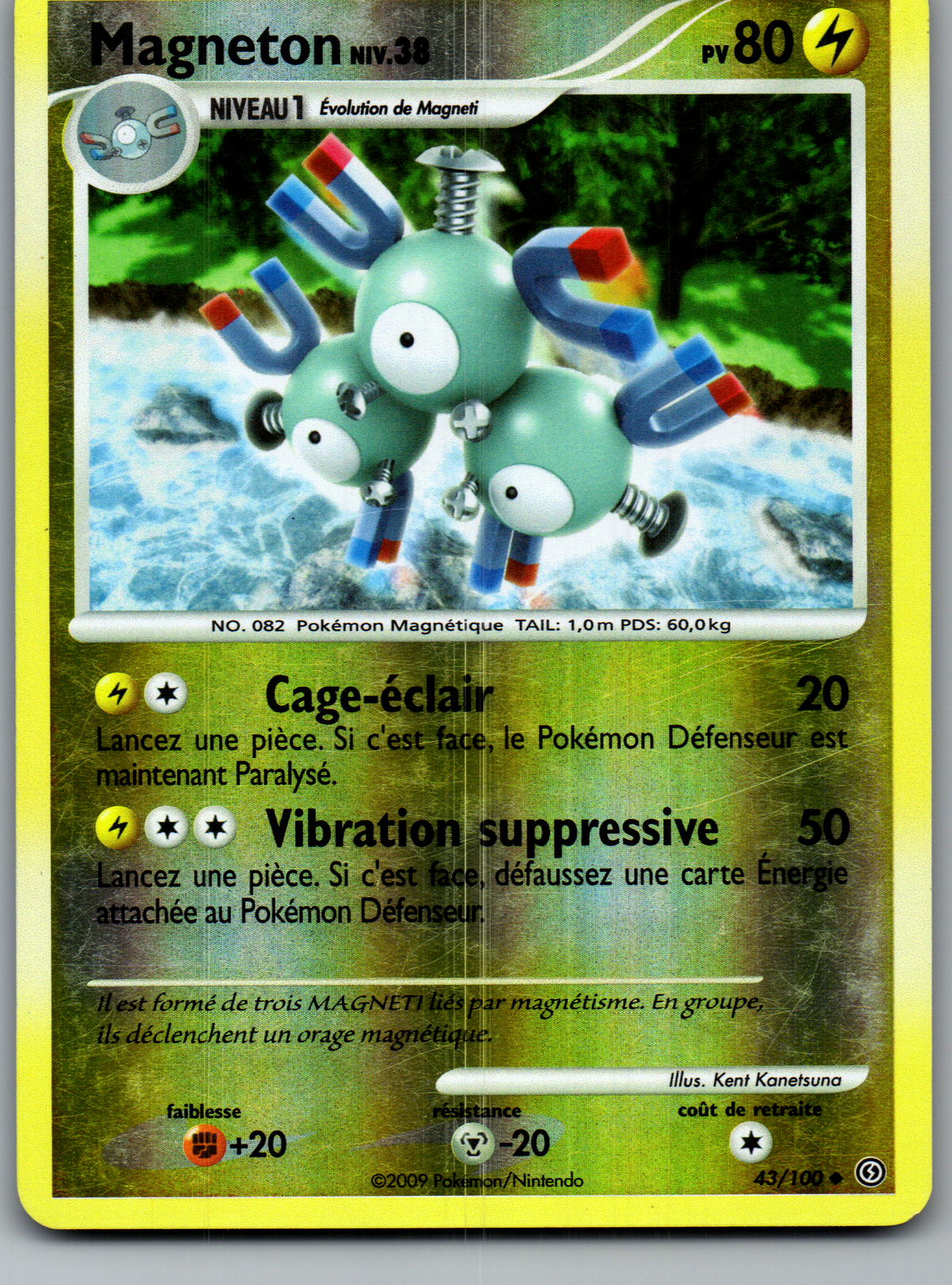 Magneton Niv.38 (43/100) Reverse Tempête (Good)