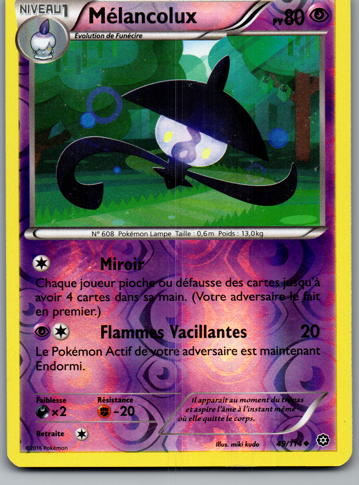 Mélancolux 49/114 Reverse – Offensives Vapeur – FR – Excellent