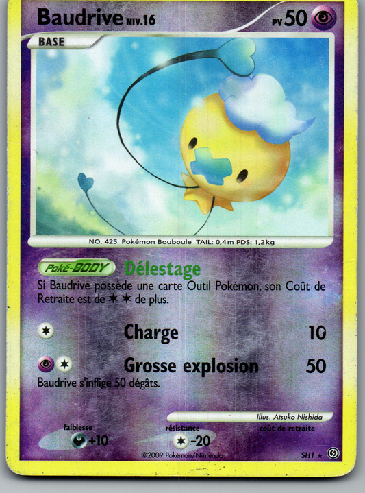 Baudrive Niv.16 SH1 Shiny Secrète Tempête FR Good