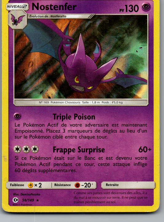 Nostenfer 56/149 Holo Soleil et Lune FR Good
