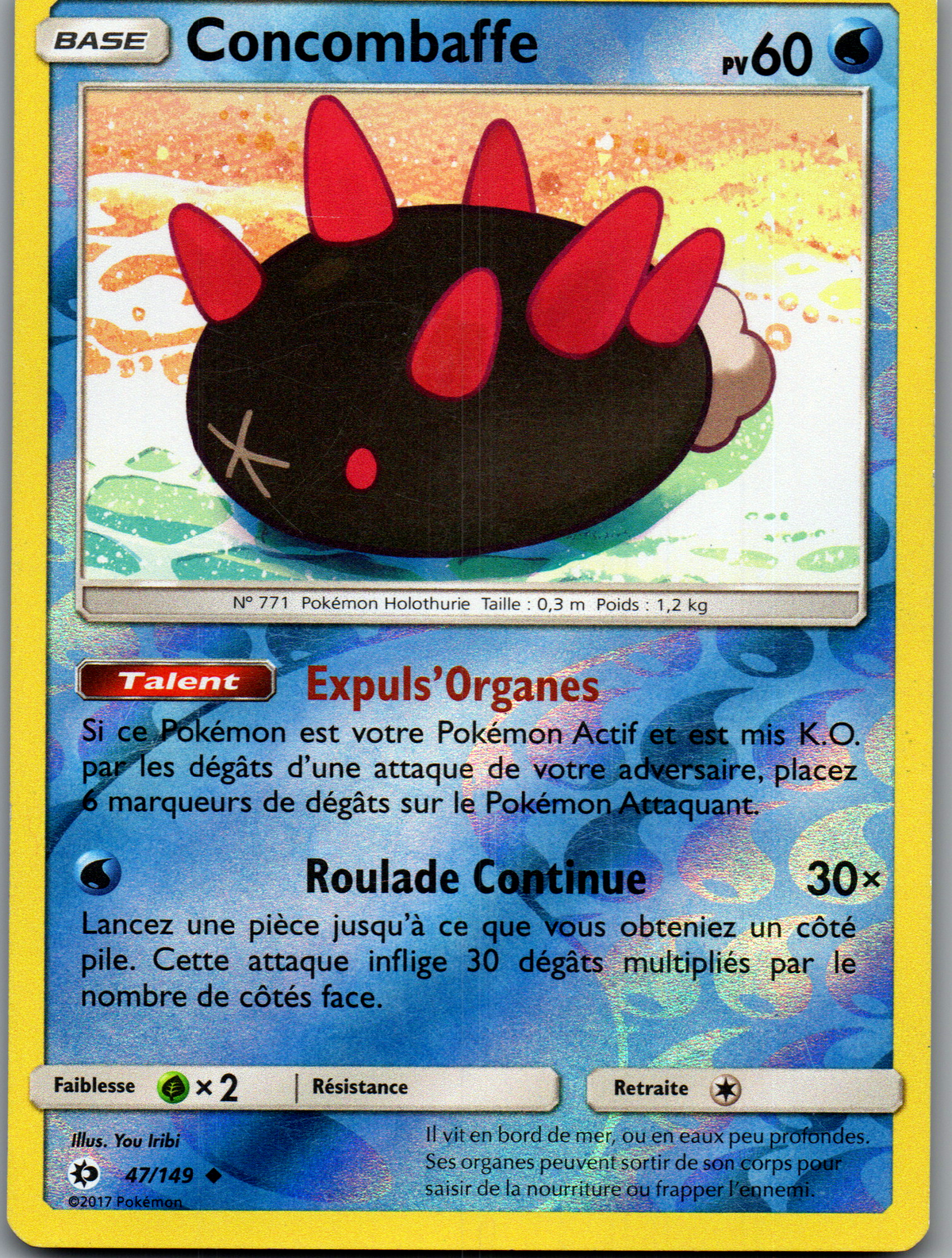 Concombaffe 47/149 Reverse Soleil et Lune FR Excellent