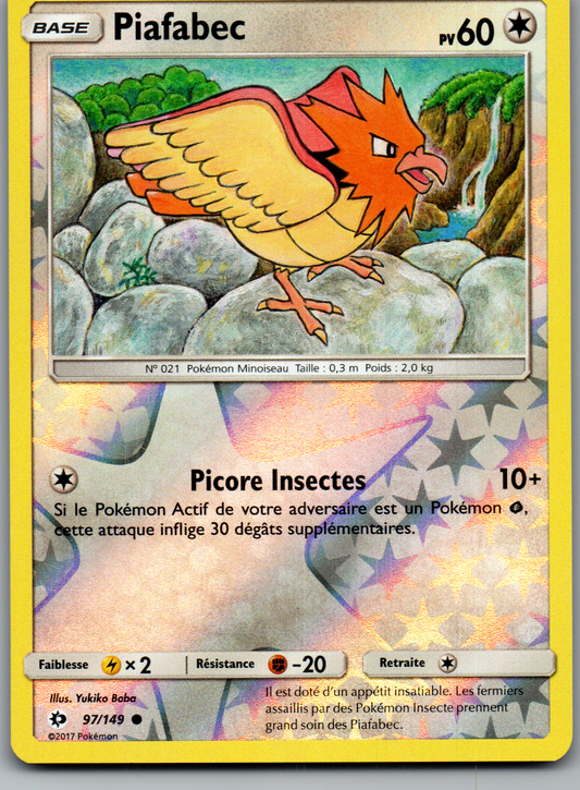 Piafabec 97/149 Reverse Soleil et Lune FR Excellent