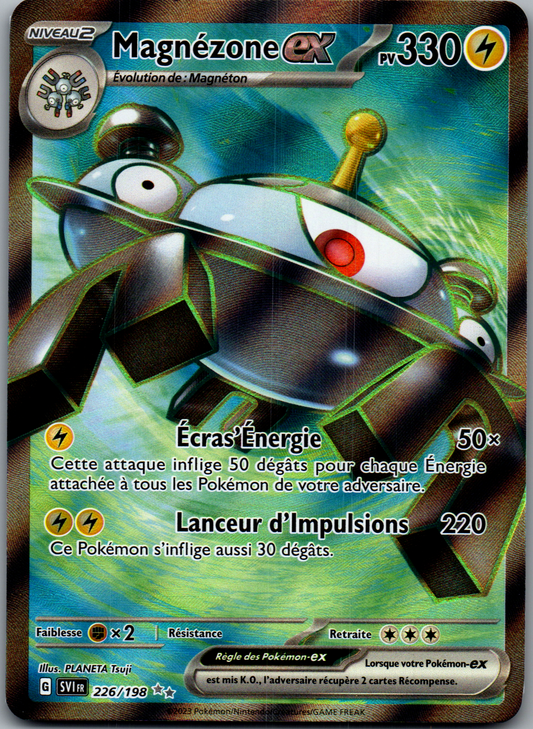 Magnézone ex 226/198 Full Art Écarlate et Violet FR Near Mint