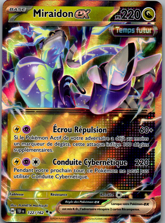 Miraidon ex 122/162 Double Rare Holo Forces Temporelles FR Near Mint