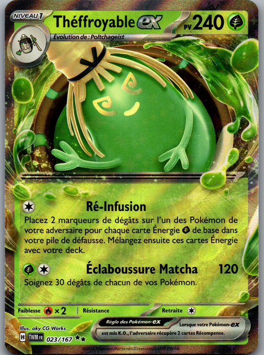 Théffroyable ex 023/167 Holo Mascarade Crépusculaire FR Near Mint