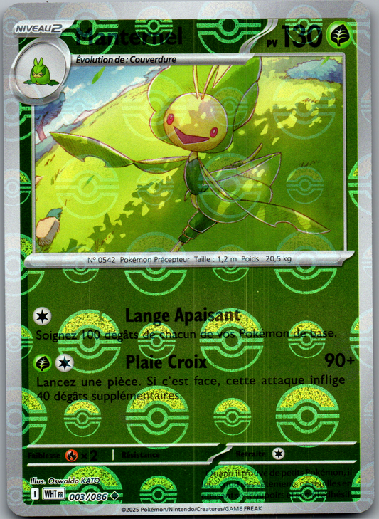 Manternel 003/086 Reverse Pokéball Flamme Blanche FR Near Mint