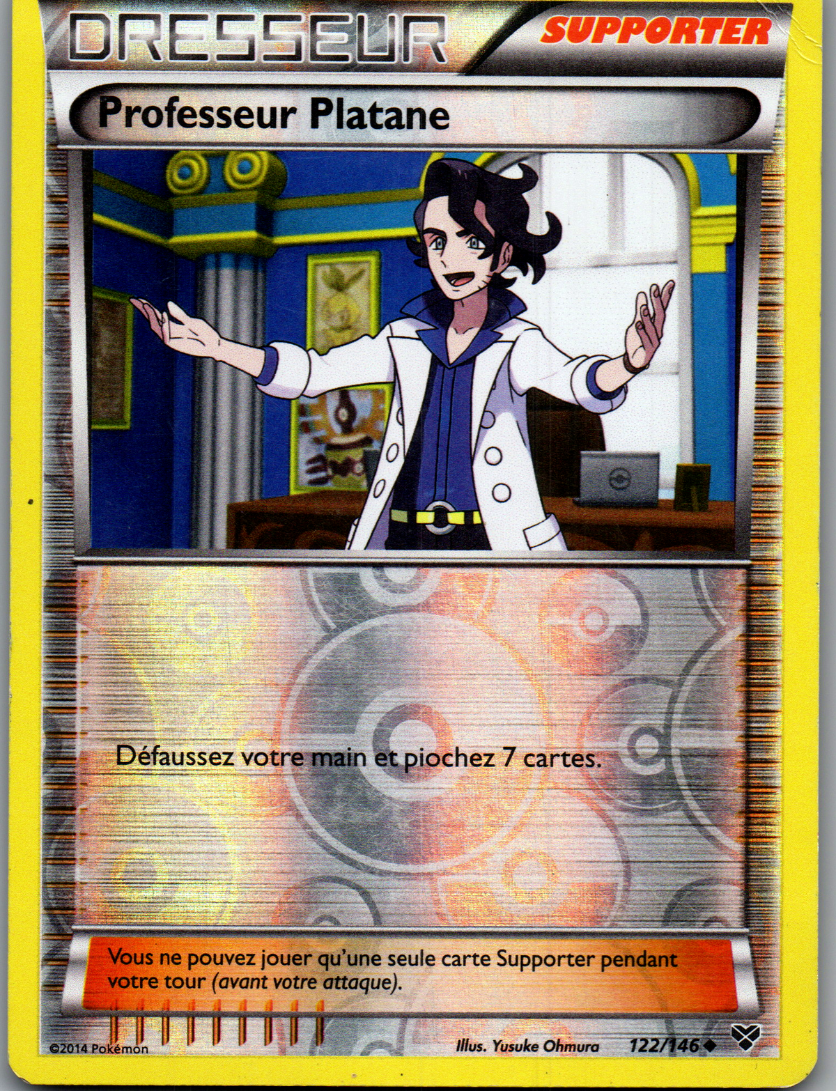 Professeur Platane 122/146 Reverse XY FR Good