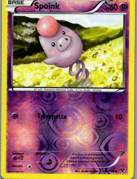 Spoink 49/146 Commune Reverse XY FR Excellent