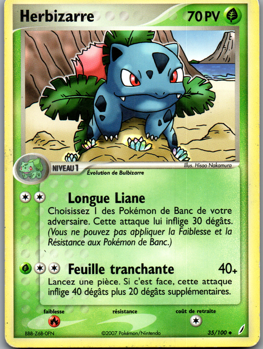 Herbizarre (35/100) Peu Commune Non Holo (Excellent)